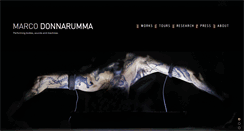 Desktop Screenshot of marcodonnarumma.com
